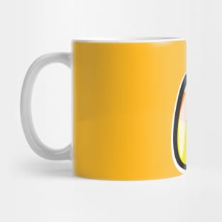 Candy Corn Skin Game Controller Mug